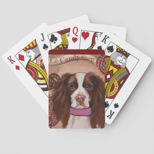 English Springer Spanel Spielkarten (Rückseite)