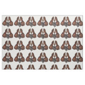 English Springer Spanel Stoff (Fat Quarter (45,7 x 55,9 cm))