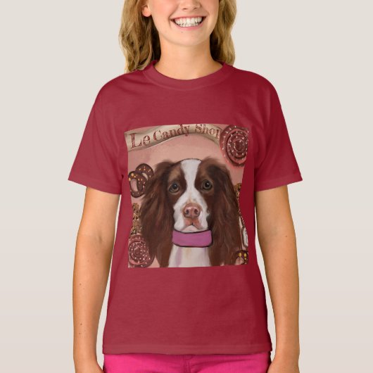 English Springer Spanel T-Shirt (Vorderseite)