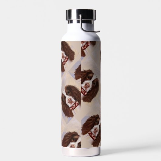 English Springer Spanel Trinkflasche (Links)