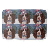 ENGLISH SPRINGER SPANIEL BADEMATTE (Vorderseite)