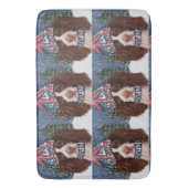 ENGLISH SPRINGER SPANIEL BADEMATTE (Vorderseite Vertikal)