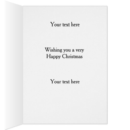 English Springer spaniel Cheese Tax Christmas card (Innen (Rechts))