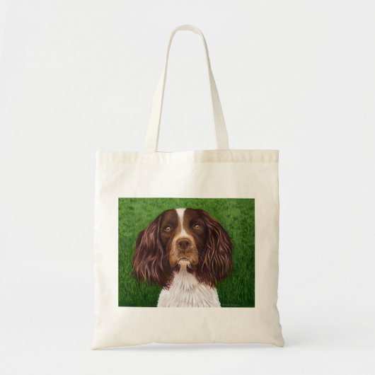 English Springer Spaniel Dog Art - Major Tragetasche (Vorne)