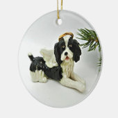 English Springer Spaniel Dog Christmas Ornament (Links)