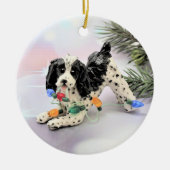 English Springer Spaniel Dog Christmas Ornament (Vorne)