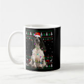 English Springer Spaniel Dog Christmas Ugly Sweate Kaffeetasse (Links)