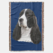 English Springer Spaniel Dog Decke (Vorderseite Vertikal)