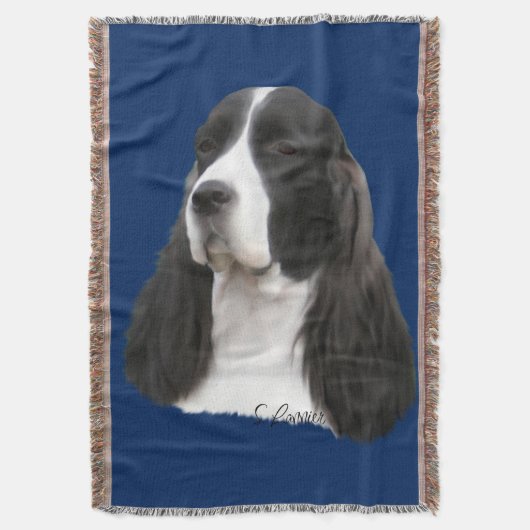 English Springer Spaniel Dog Decke (Vorderseite Vertikal)