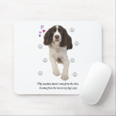 English Springer Spaniel Dog Mousepad (Mit Mouse)