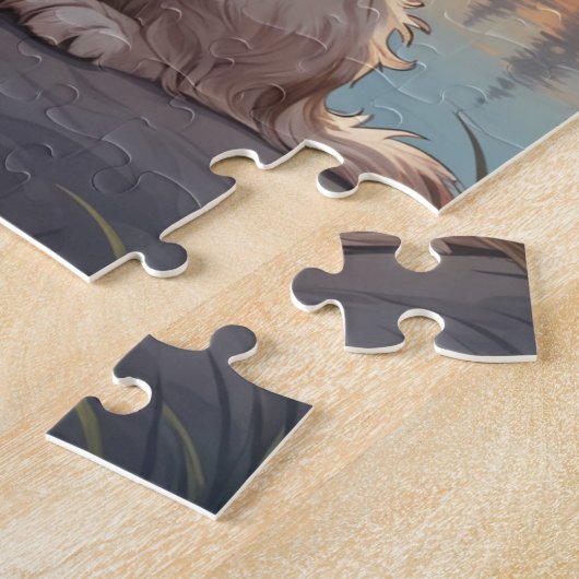 English Springer Spaniel dog Puzzle (Seite)