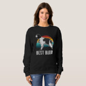 English Springer Spaniel Dog Sunset Sweatshirt (Vorne ganz)