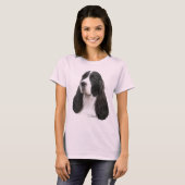 English Springer Spaniel Dog T-Shirt (Vorne ganz)