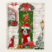 English Springer Spaniel Dog Weihnachten Planer (Vorderseite)