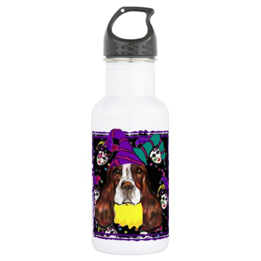 ENGLISH SPRINGER SPANIEL EDELSTAHLFLASCHE (Vorderseite)