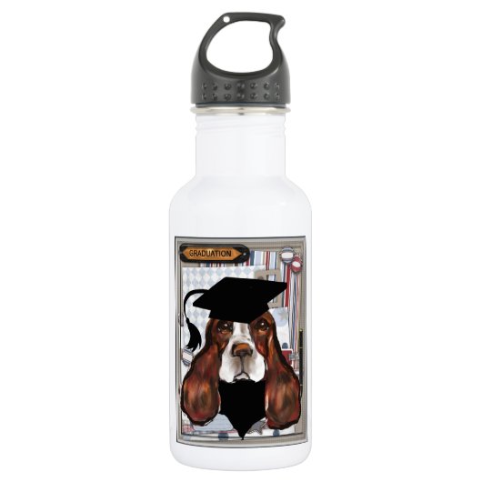 ENGLISH SPRINGER SPANIEL EDELSTAHLFLASCHE (Vorderseite)