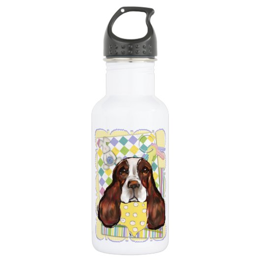 ENGLISH SPRINGER SPANIEL EDELSTAHLFLASCHE (Vorderseite)
