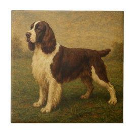 English Springer Spaniel Fliese