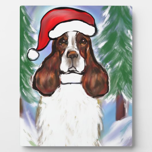 ENGLISH SPRINGER SPANIEL FOTOPLATTE (Vorderseite)