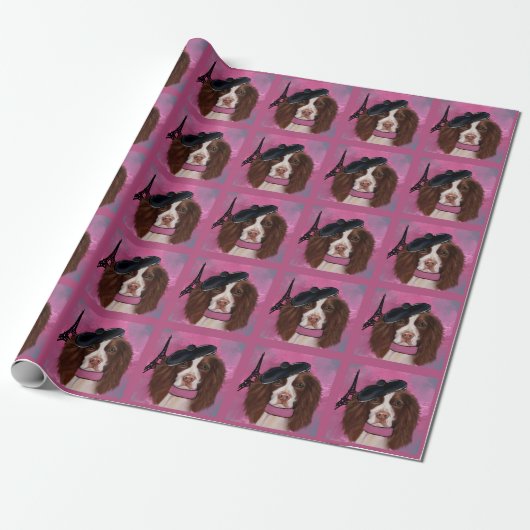 English Springer Spaniel Geschenkpapier (Ungerollt)