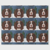 ENGLISH SPRINGER SPANIEL GESCHENKPAPIER (Flach)
