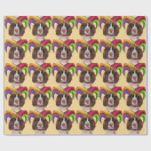 ENGLISH SPRINGER SPANIEL GESCHENKPAPIER (Flach)