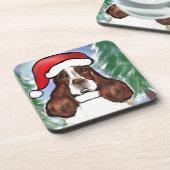 ENGLISH SPRINGER SPANIEL GETRÄNKEUNTERSETZER (Linke Seite)