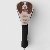 ENGLISH SPRINGER SPANIEL GOLF HEADCOVER (Vorderseite)