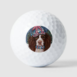 ENGLISH SPRINGER SPANIEL GOLFBALL