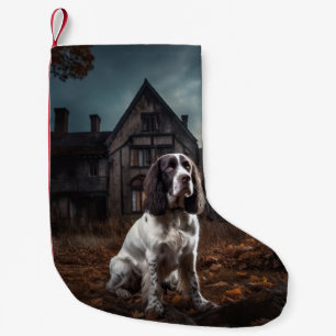 English Springer Spaniel Halloween Gruselig Kleiner Weihnachtsstrumpf
