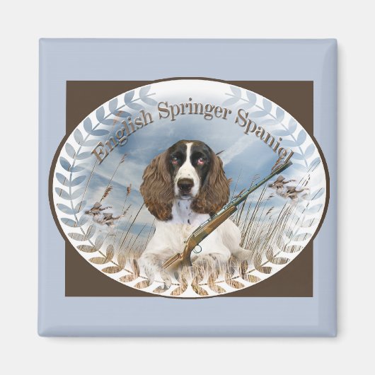 English Springer Spaniel Hunts Magnet (Vorne)
