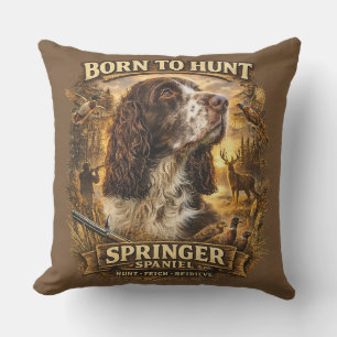 English Springer Spaniel Jagdhund Kissen