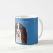 ENGLISH SPRINGER SPANIEL KAFFEETASSE (VorderseiteRechts)
