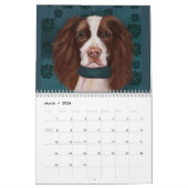 ENGLISH SPRINGER SPANIEL KALENDER (Mär 2026)