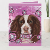 ENGLISH SPRINGER SPANIEL KARTE (Vorderseite)