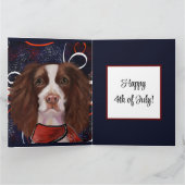 ENGLISH SPRINGER SPANIEL KARTE (Innenseite)