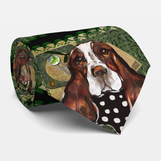 ENGLISH SPRINGER SPANIEL KRAWATTE (Gerollt)