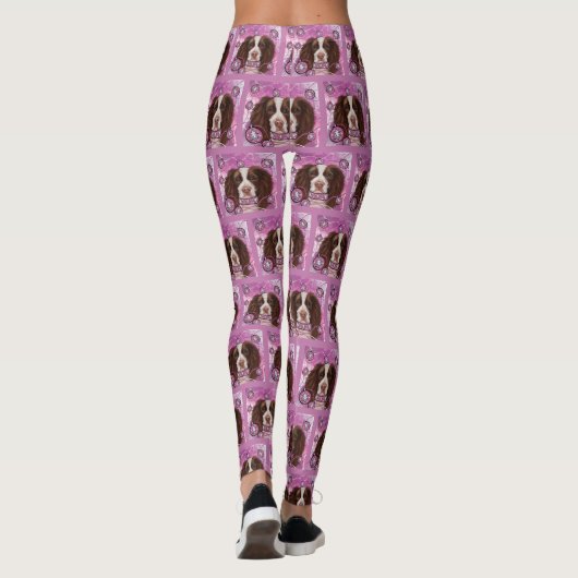 ENGLISH SPRINGER SPANIEL LEGGINGS (Rückseite)
