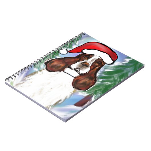 ENGLISH SPRINGER SPANIEL NOTIZBLOCK (Linke Seite)