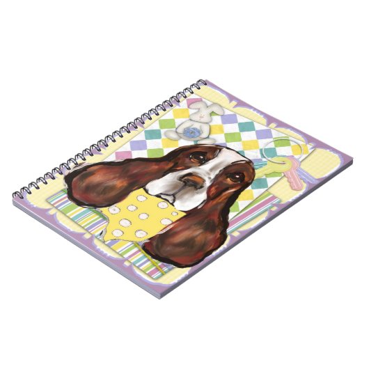 ENGLISH SPRINGER SPANIEL NOTIZBLOCK (Linke Seite)