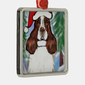 ENGLISH SPRINGER SPANIEL ORNAMENT AUS METALL (Rechts)