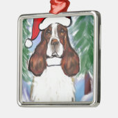 ENGLISH SPRINGER SPANIEL ORNAMENT AUS METALL (Links)