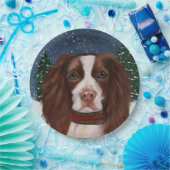 ENGLISH SPRINGER SPANIEL PAPPTELLER (Party)