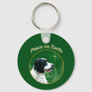 English Springer Spaniel Peace Schlüsselanhänger