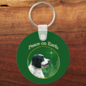 English Springer Spaniel Peace Schlüsselanhänger (Rückseite)