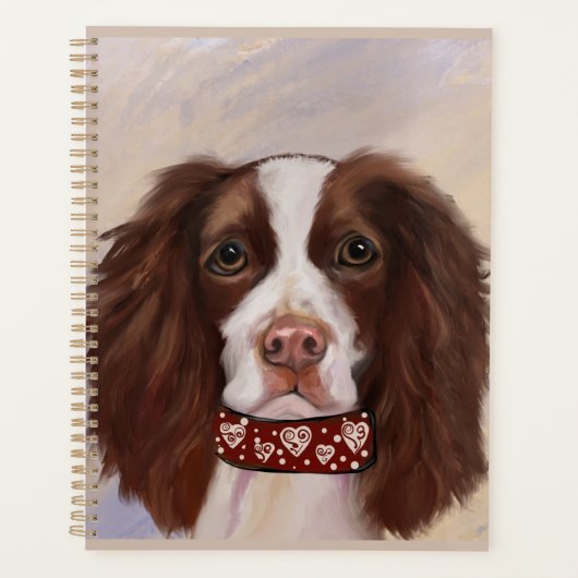 ENGLISH SPRINGER SPANIEL PLANER (Vorderseite)