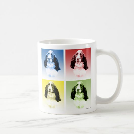 English Springer Spaniel Pop Kaffeetasse (Rechts)