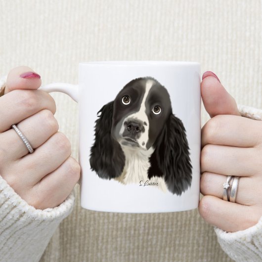 English Springer Spaniel Puppy Kaffeetasse