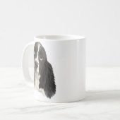 English Springer Spaniel Puppy Kaffeetasse (Vorderseite Links)