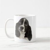 English Springer Spaniel Puppy Kaffeetasse (Links)